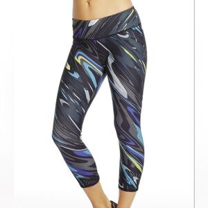 Fabletics Multicolor Patterned Leggings - Medium